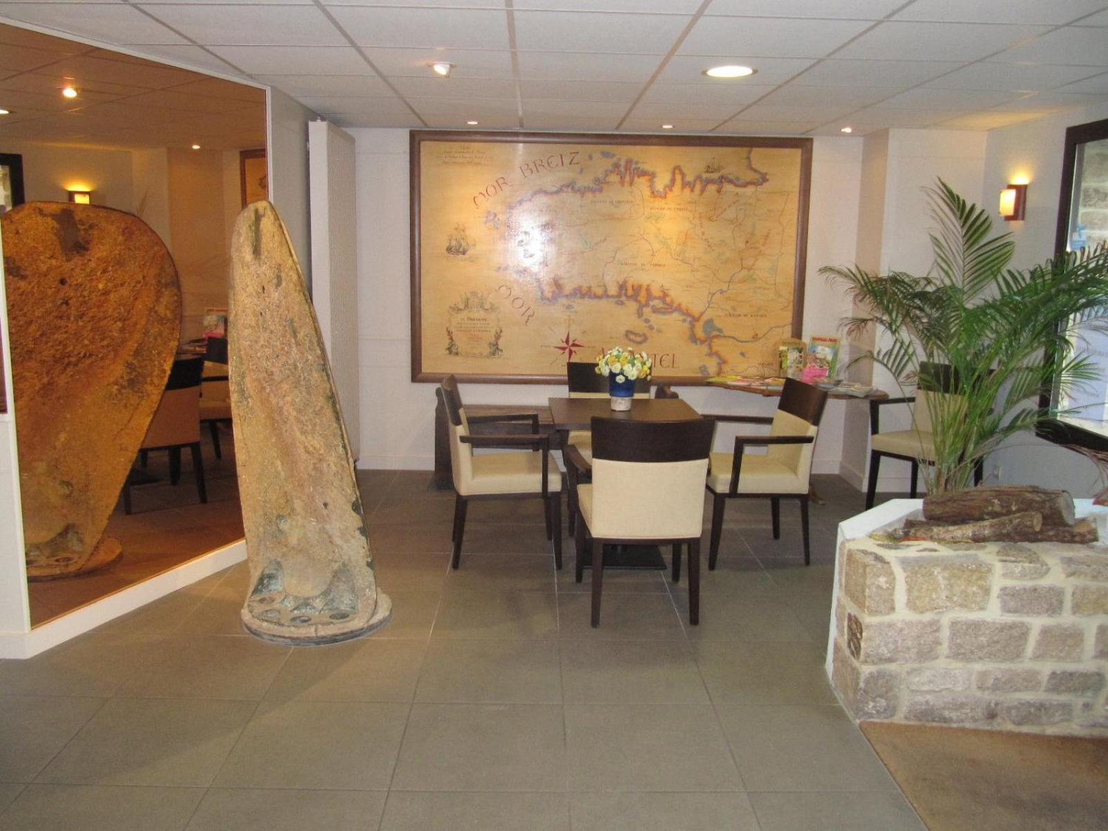 Hotel Albatros Quiberon Esterno foto