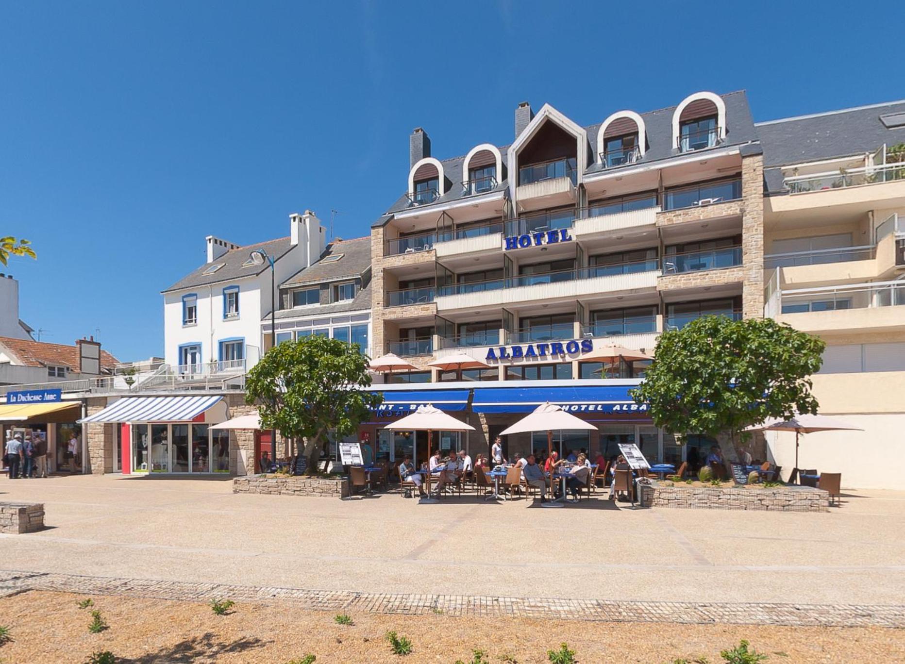 Hotel Albatros Quiberon Esterno foto
